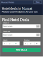 Mobile Screenshot of hotel-muscat.com